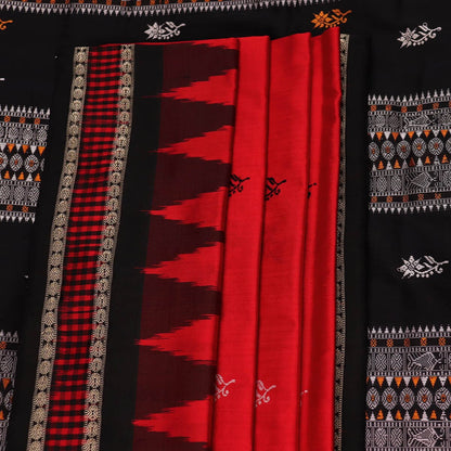 Handloom Sambalpuri Ikkat Silk Saree Handloom Saree_Sambalpuri Silk Priyadarshini Handloom 