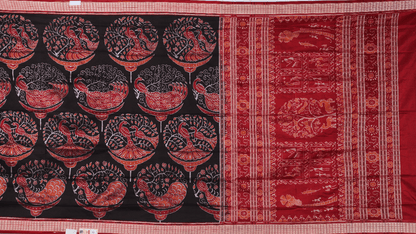 Handloom Sambalpuri Ikkat Silk Saree Handloom Saree_Sambalpuri Silk Priyadarshini Handloom 