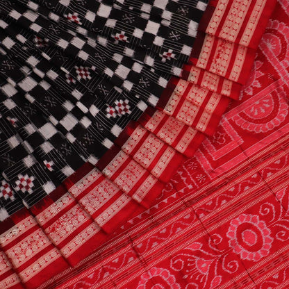 Handloom Sambalpuri Ikkat Silk Saree Handloom Saree_Sambalpuri Silk Priyadarshini Handloom 