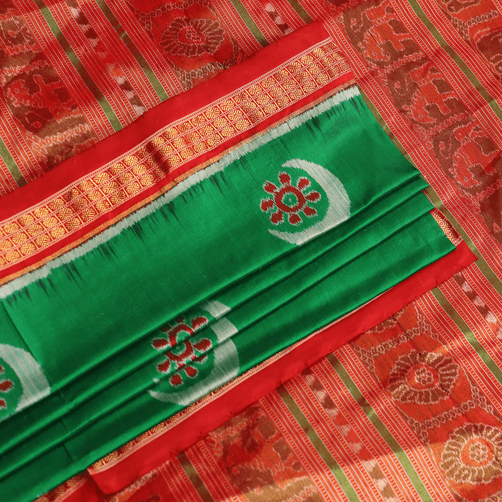 Handloom Sambalpuri Ikkat Silk Saree Handloom Saree_Sambalpuri Silk Priyadarshini Handloom 