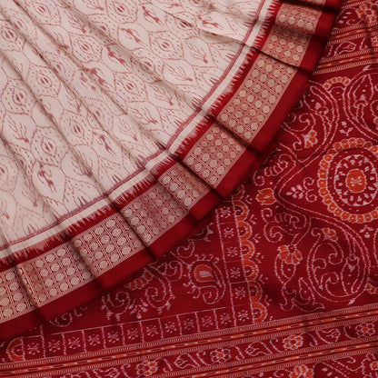 Handloom Sambalpuri Ikkat Silk Saree Handloom Saree_Sambalpuri Silk Priyadarshini Handloom 