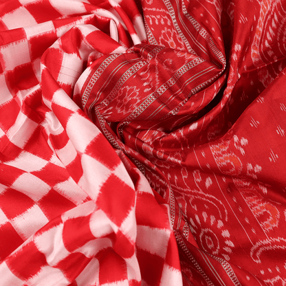 Handloom Sambalpuri Ikkat Silk Saree Handloom Saree_Sambalpuri Silk Priyadarshini Handloom 