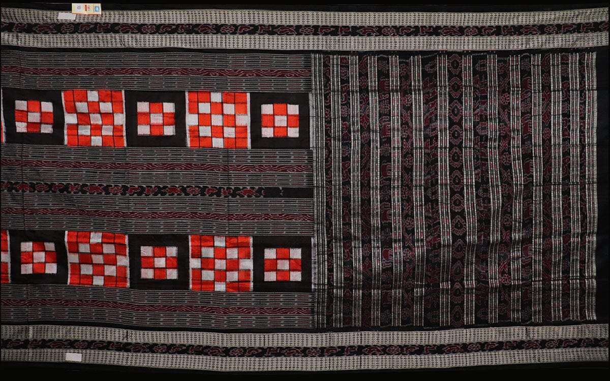 Handloom Sambalpuri Ikkat Silk Saree Handloom Saree_Sambalpuri Silk Priyadarshini Handloom 