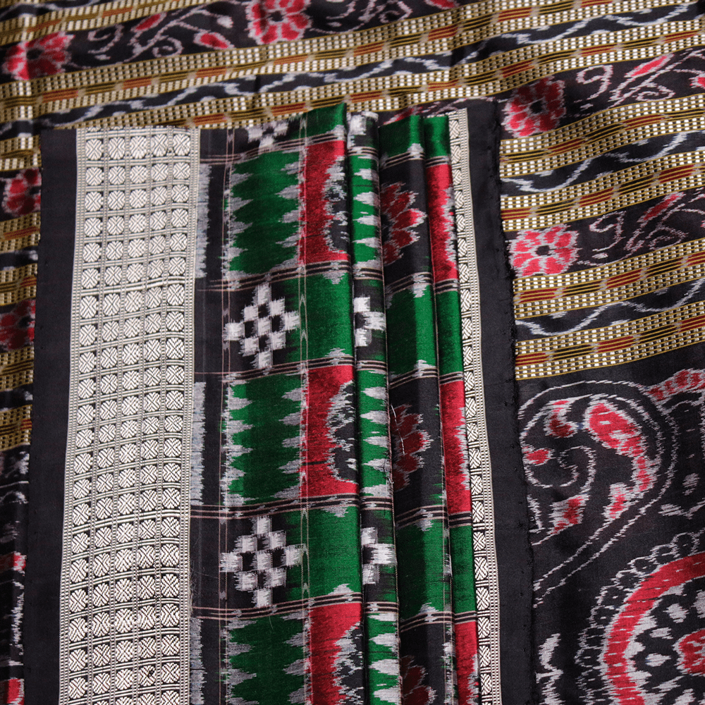 Handloom Sambalpuri Ikkat Silk Saree Handloom Saree_Sambalpuri Silk Priyadarshini Handloom 