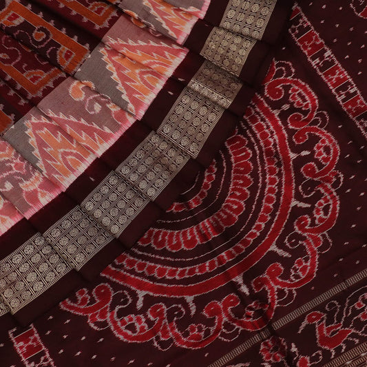 Handloom Sambalpuri Ikkat Silk Saree Handloom Saree_Sambalpuri Silk Priyadarshini Handloom 
