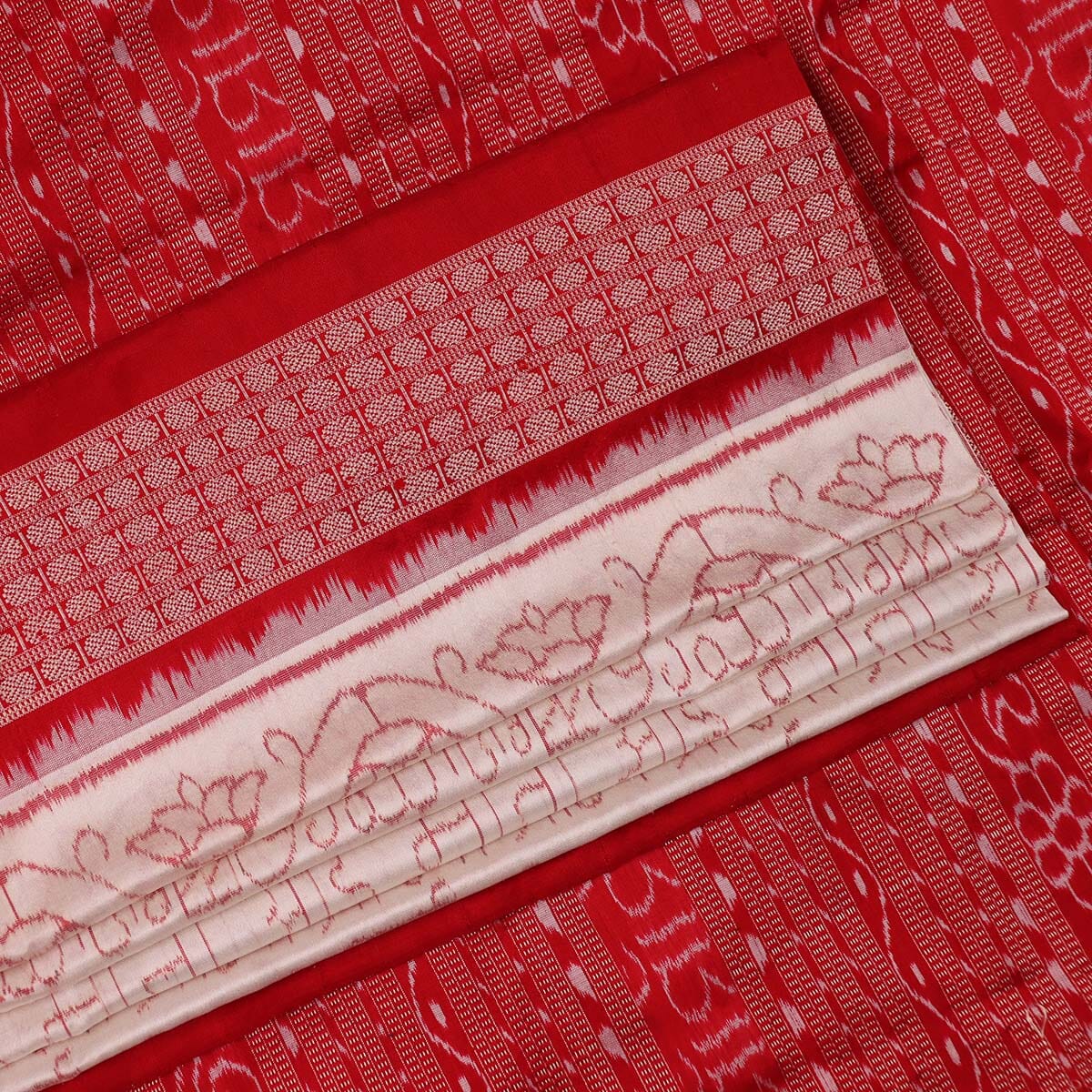 Handloom Sambalpuri Ikkat Silk Saree Handloom Saree_Sambalpuri Silk Priyadarshini Handloom 