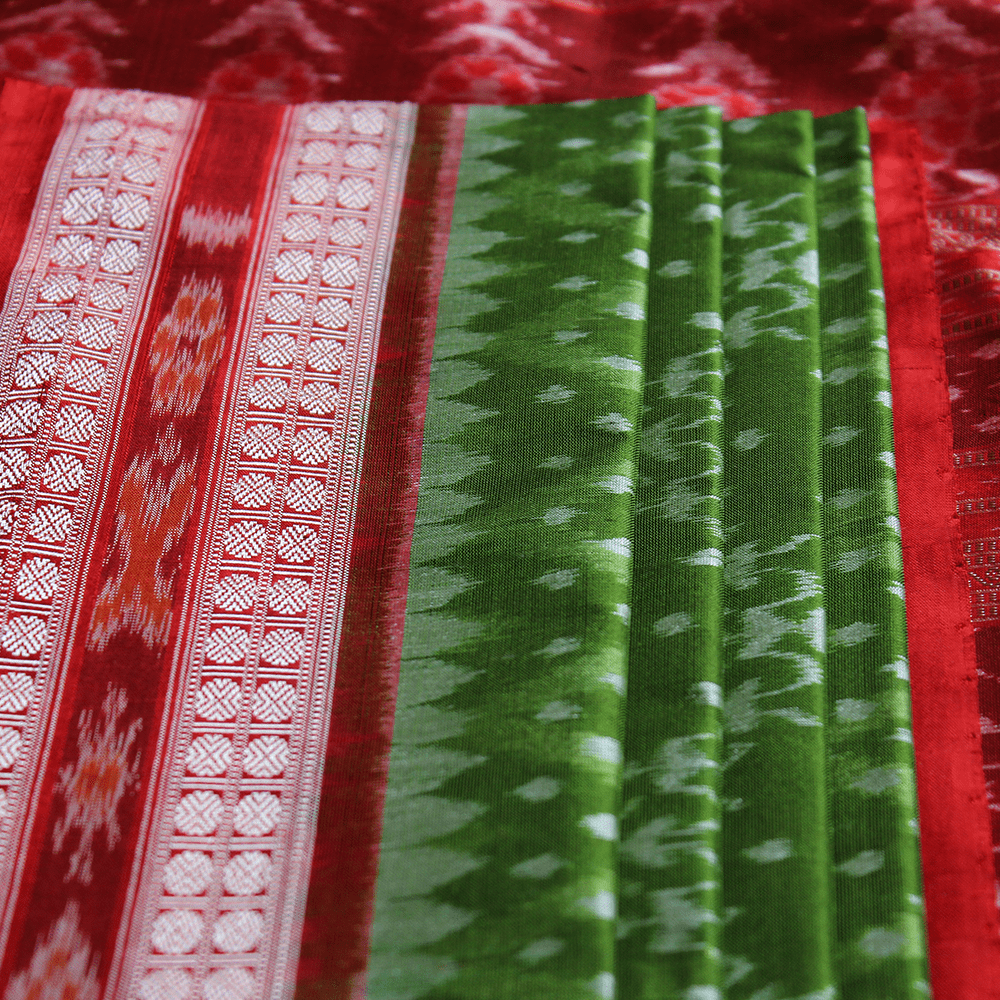 Handloom Sambalpuri Ikkat Silk Saree Handloom Saree_Sambalpuri Silk Priyadarshini Handloom 