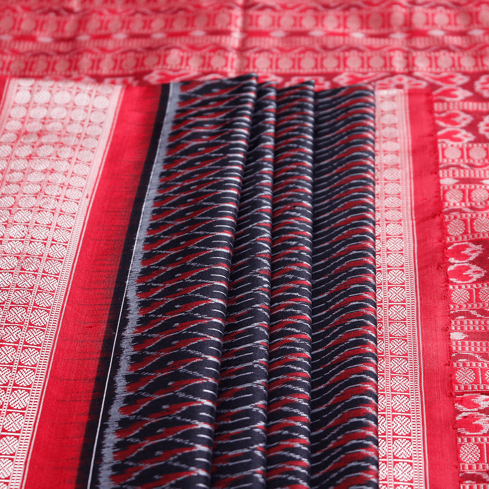 Handloom Sambalpuri Ikkat Silk Saree Handloom Saree_Sambalpuri Silk Priyadarshini Handloom 