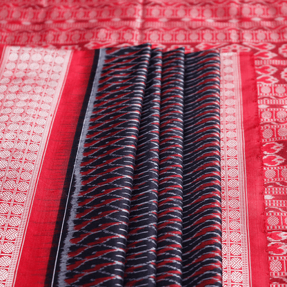 Handloom Sambalpuri Ikkat Silk Saree Handloom Saree_Sambalpuri Silk Priyadarshini Handloom 