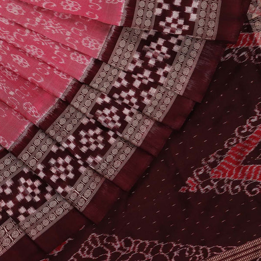 Handloom Sambalpuri Ikkat Silk Saree Handloom Saree_Sambalpuri Silk Priyadarshini Handloom 