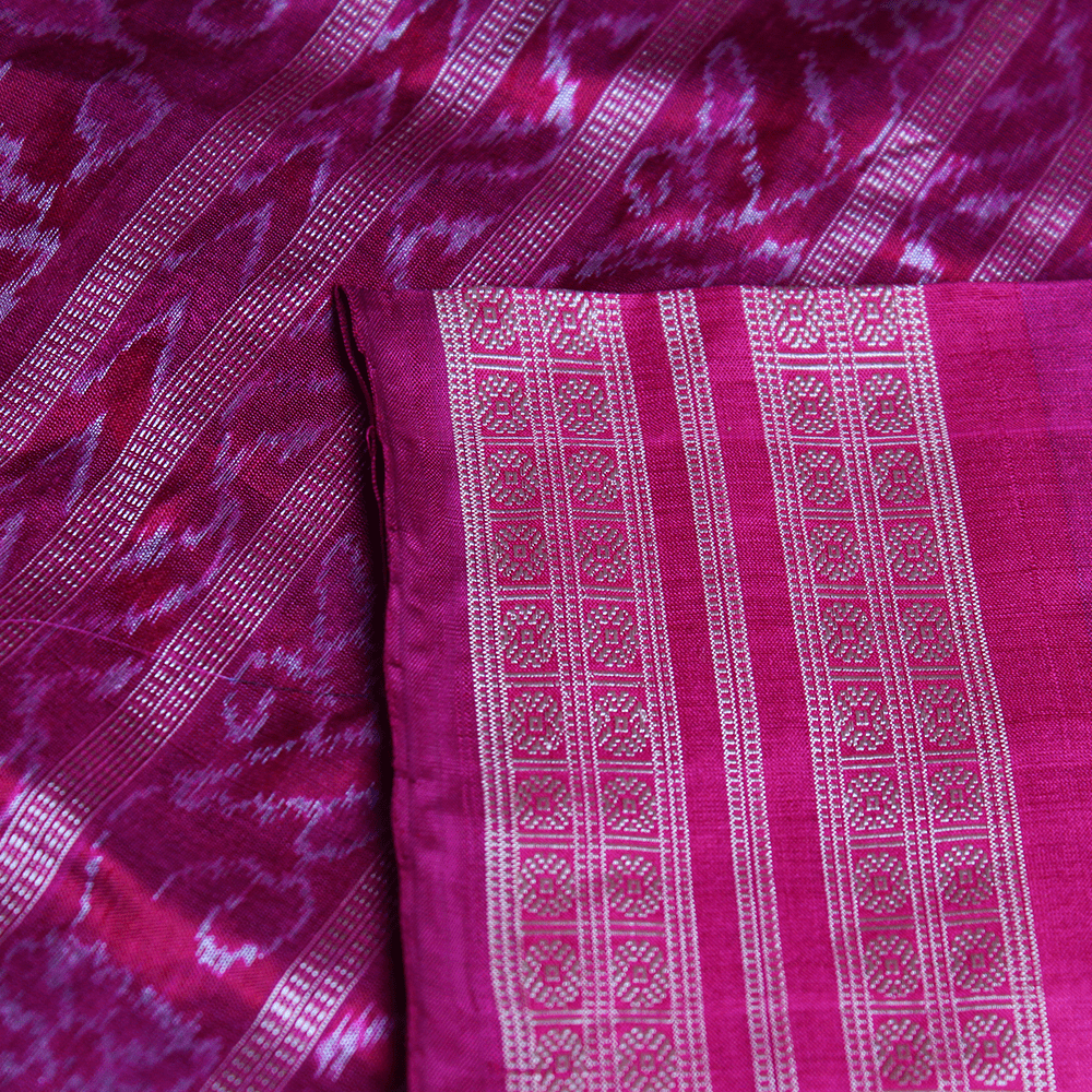Handloom Sambalpuri Ikkat Silk Saree Handloom Saree_Sambalpuri Silk Priyadarshini Handloom 