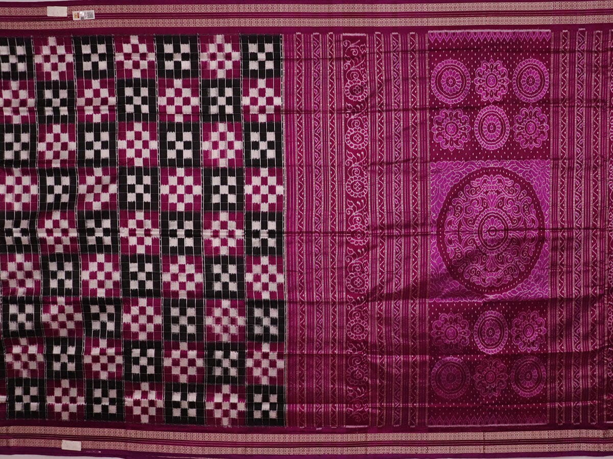 Handloom Sambalpuri Ikkat Silk Saree Handloom Saree_Sambalpuri Silk Priyadarshini Handloom 