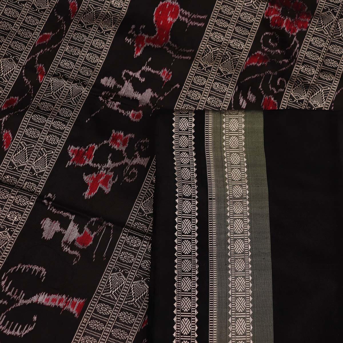 Handloom Sambalpuri Ikkat Silk Saree Handloom Saree_Sambalpuri Silk Priyadarshini Handloom 