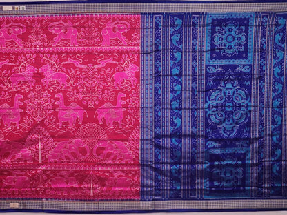 Handloom Sambalpuri Ikkat Silk Saree Handloom Saree_Sambalpuri Silk Priyadarshini Handloom 