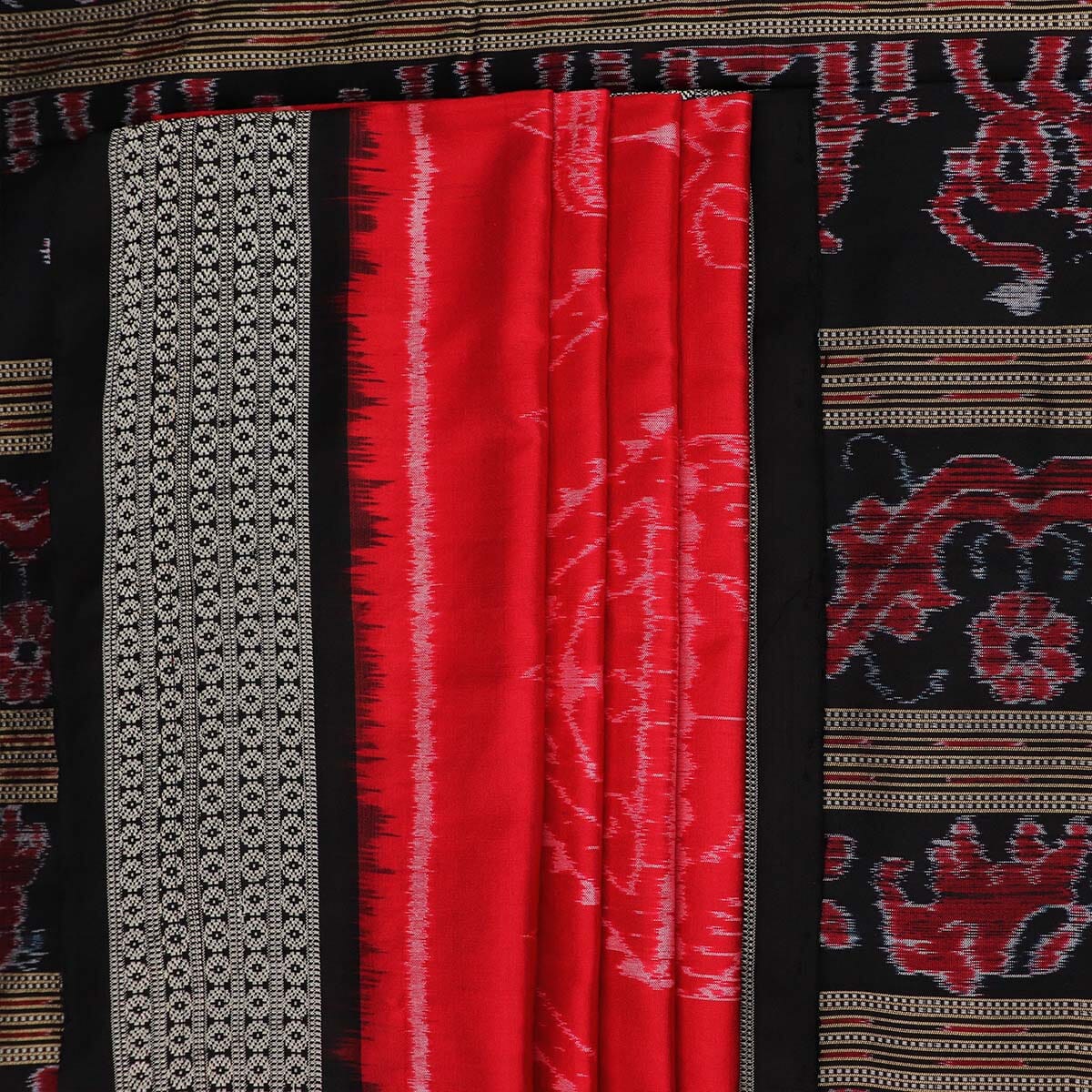 Handloom Sambalpuri Ikkat Silk Saree Handloom Saree_Sambalpuri Silk Priyadarshini Handloom 