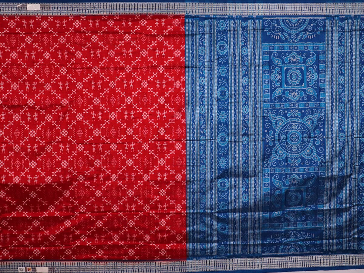 Handloom Sambalpuri Ikkat Silk Saree Handloom Saree_Sambalpuri Silk Priyadarshini Handloom 