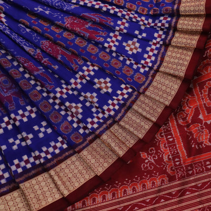 Handloom Sambalpuri Ikkat Silk Saree Handloom Saree_Sambalpuri Silk Priyadarshini Handloom 