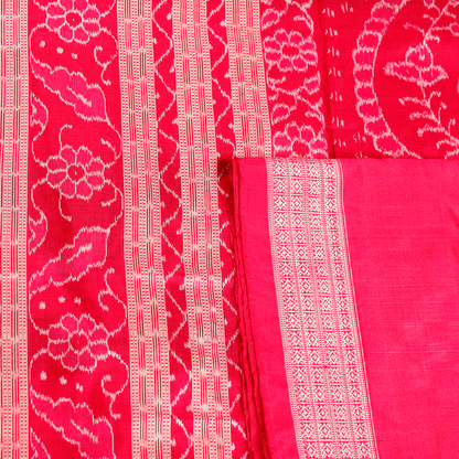 Handloom Sambalpuri Ikkat Silk Saree Handloom Saree_Sambalpuri Silk Priyadarshini Handloom 