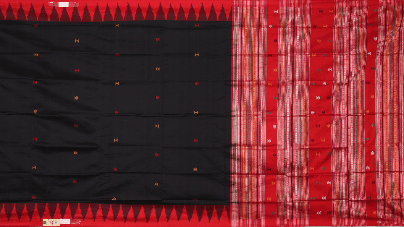 Handloom Sambalpuri Ikkat Silk Saree Handloom Saree_Sambalpuri Silk Priyadarshini Handloom 