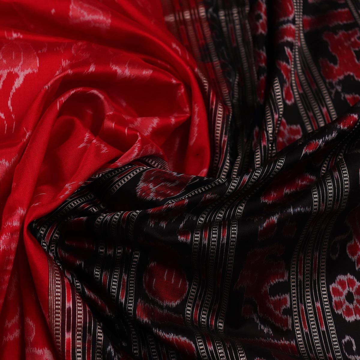 Handloom Sambalpuri Ikkat Silk Saree Handloom Saree_Sambalpuri Silk Priyadarshini Handloom 