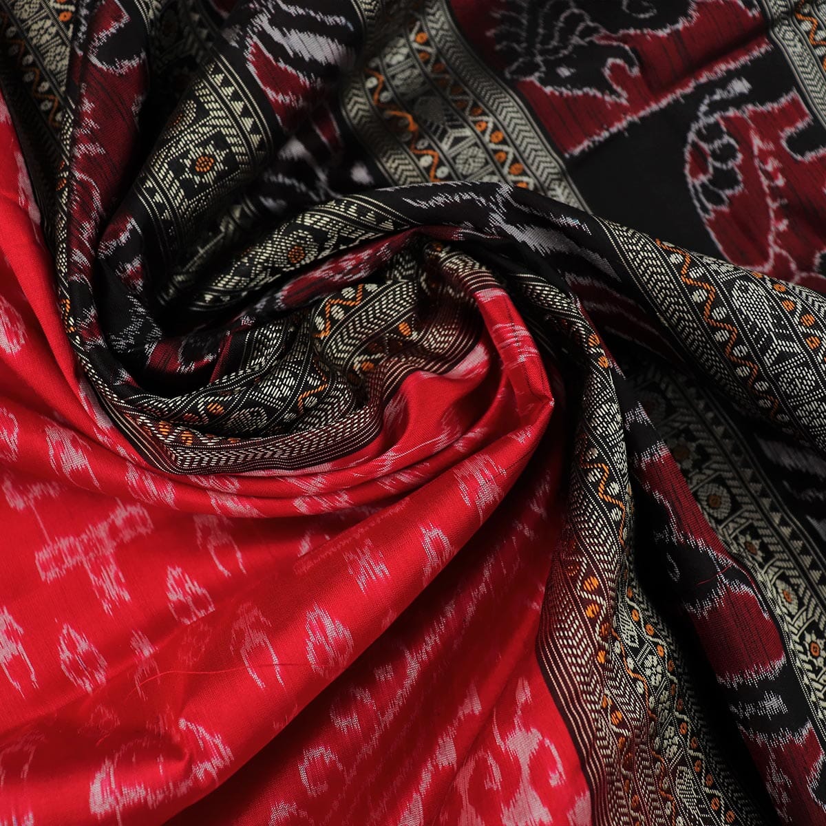 Handloom Sambalpuri Ikkat Silk Saree Handloom Saree_Sambalpuri Silk Priyadarshini Handloom 