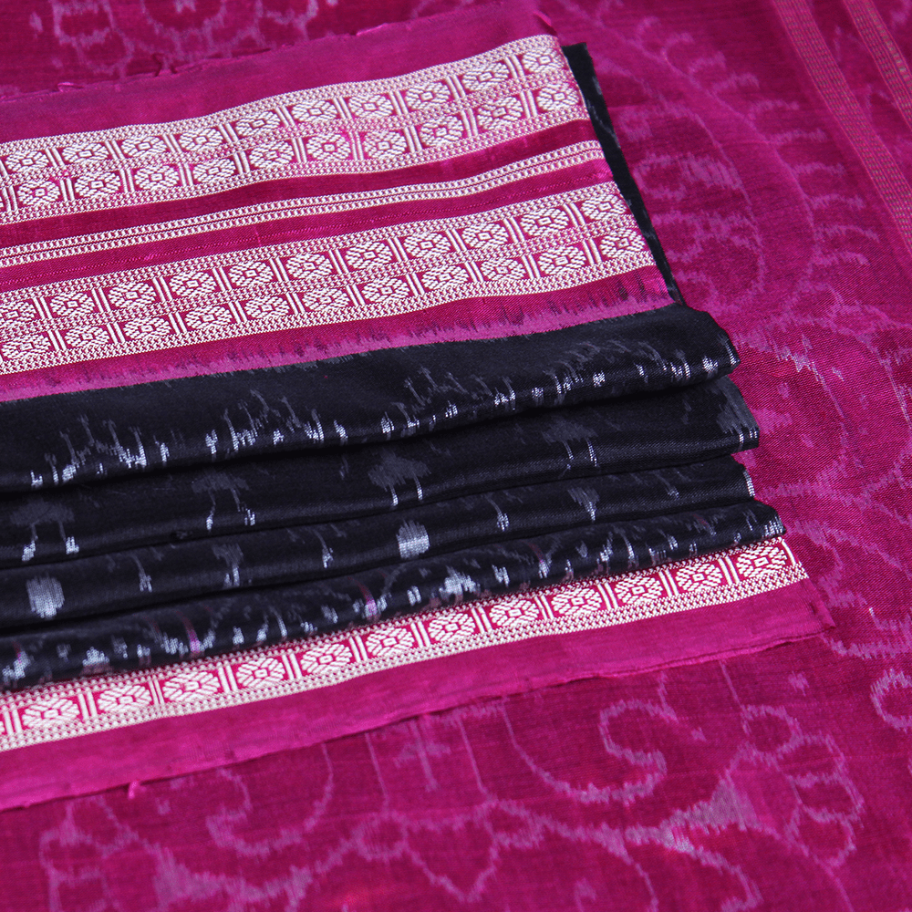 Handloom Sambalpuri Ikkat Silk Saree Handloom Saree_Sambalpuri Silk Priyadarshini Handloom 