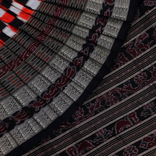 Sambalpuri Handloom Silk Saree - Elegant Pasapalli