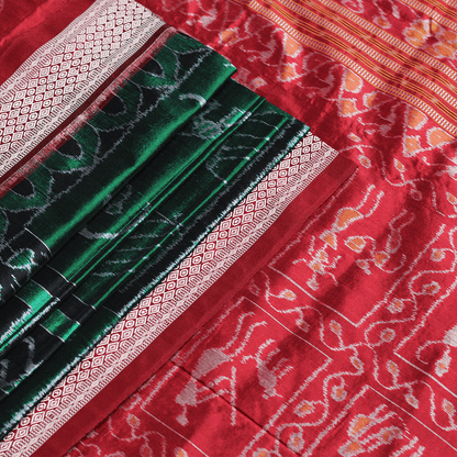 Handloom Sambalpuri Ikkat Silk Saree Handloom Saree_Sambalpuri Silk Priyadarshini Handloom 