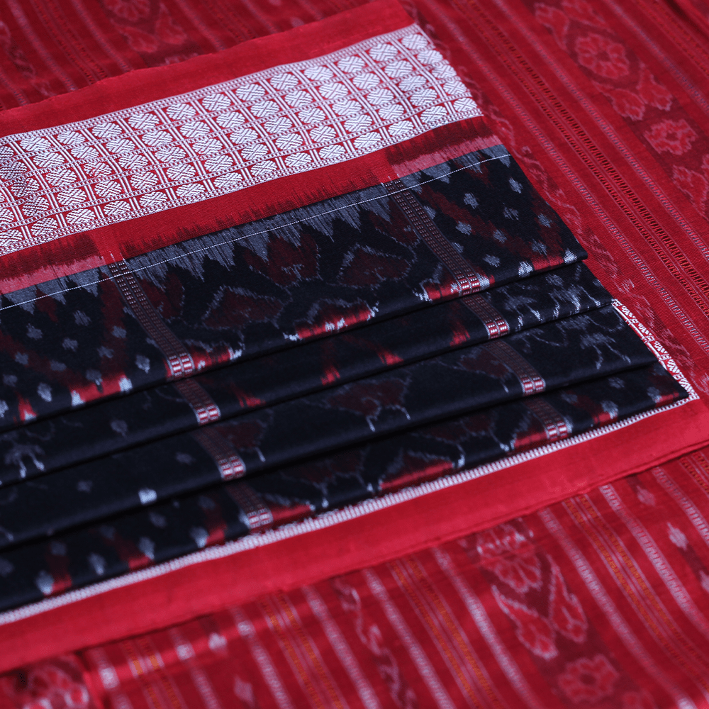 Handloom Sambalpuri Ikkat Silk Saree Handloom Saree_Sambalpuri Silk Priyadarshini Handloom 