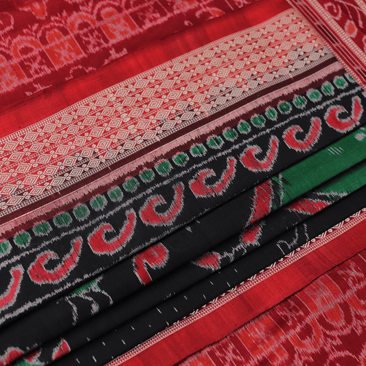 Handloom Sambalpuri Ikkat Silk Saree Handloom Saree_Sambalpuri Silk Priyadarshini Handloom 