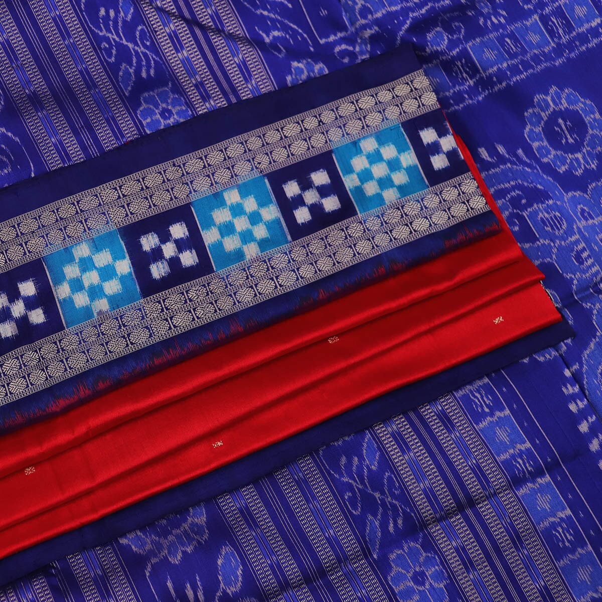 Handloom Sambalpuri Ikkat Silk Saree Handloom Saree_Sambalpuri Silk Priyadarshini Handloom 