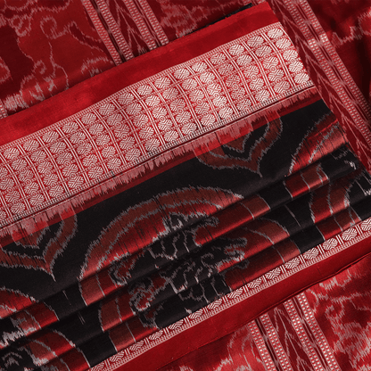 Handloom Sambalpuri Ikkat Silk Saree Handloom Saree_Sambalpuri Silk Priyadarshini Handloom 