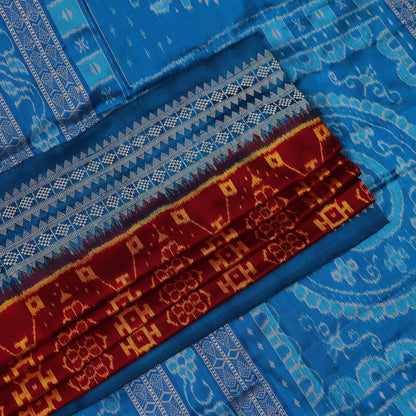 Handloom Sambalpuri Ikkat Silk Saree Handloom Saree_Sambalpuri Silk Priyadarshini Handloom 