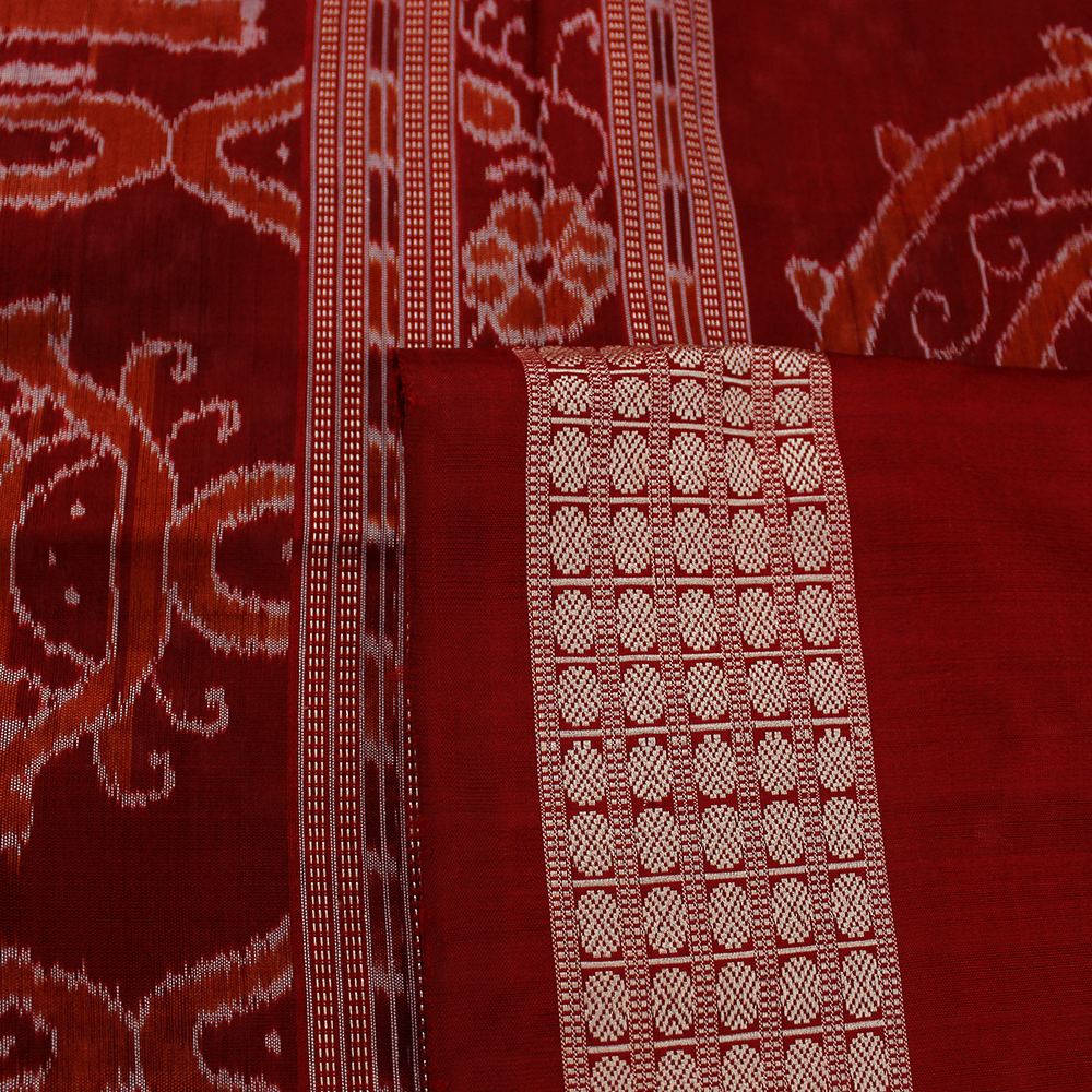 Handloom Sambalpuri Ikkat Silk Saree Handloom Saree_Sambalpuri Silk Priyadarshini Handloom 