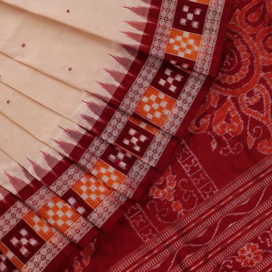 Handloom Sambalpuri Ikkat Silk Saree Handloom Saree_Sambalpuri Silk Priyadarshini Handloom 