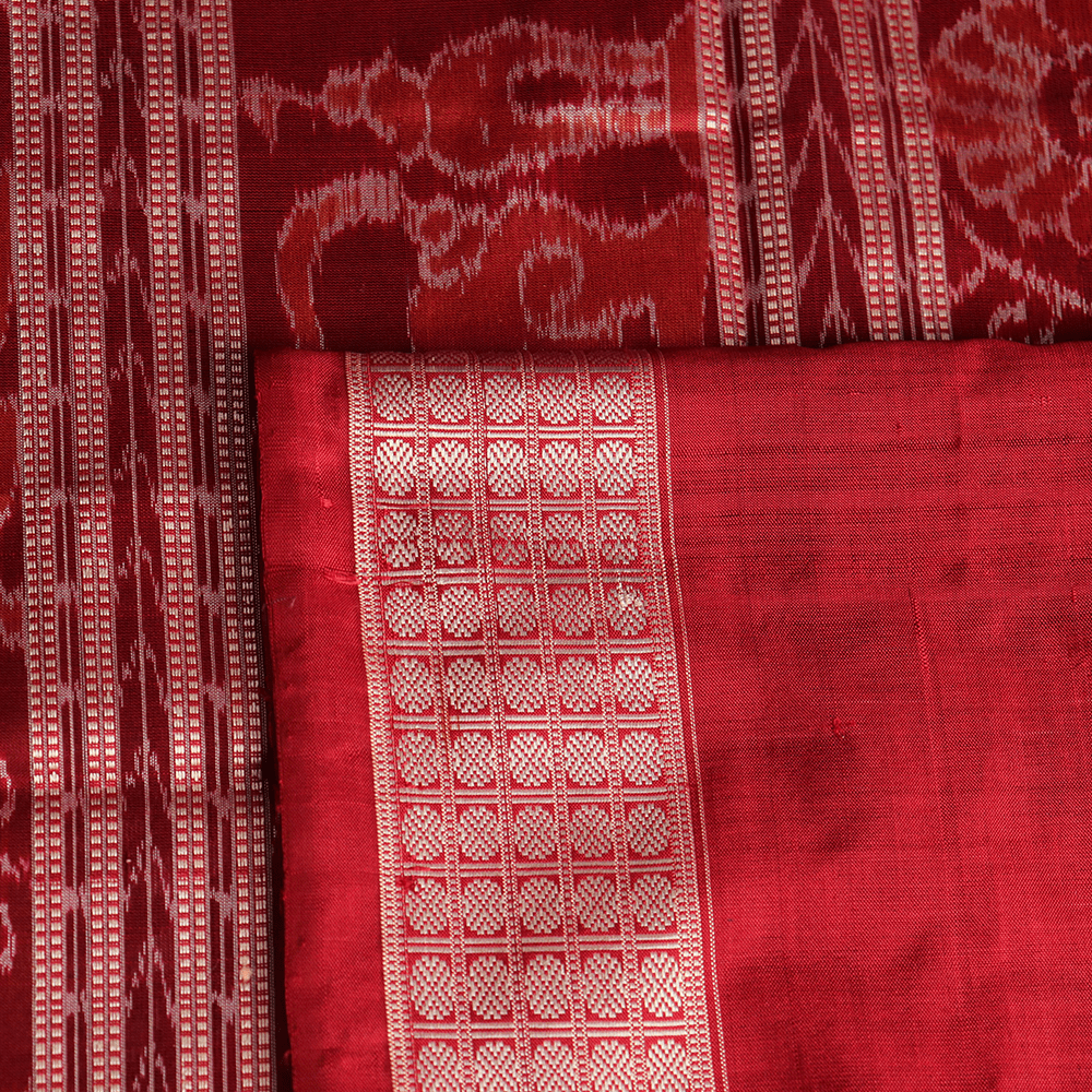 Handloom Sambalpuri Ikkat Silk Saree Handloom Saree_Sambalpuri Silk Priyadarshini Handloom 