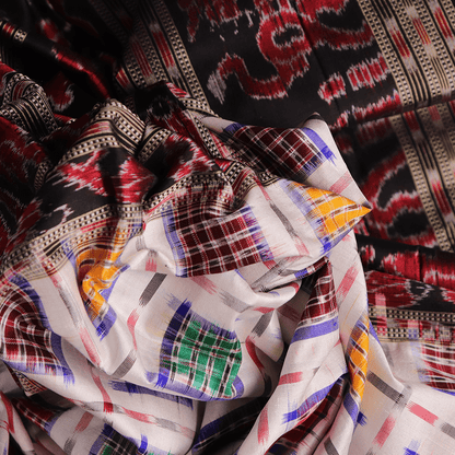 Handloom Sambalpuri Ikkat Silk Saree Handloom Saree_Sambalpuri Silk Priyadarshini Handloom 