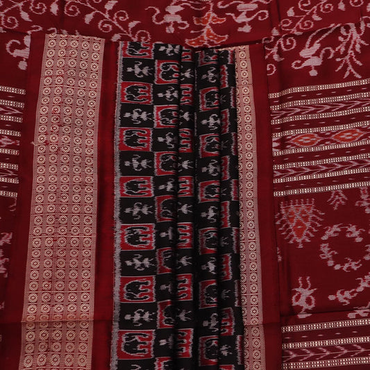 Handloom Sambalpuri Ikkat Silk Saree Handloom Saree_Sambalpuri Silk Priyadarshini Handloom 