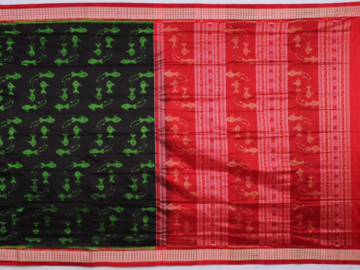 Handloom Sambalpuri Ikkat Silk Saree Handloom Saree_Sambalpuri Silk Priyadarshini Handloom 