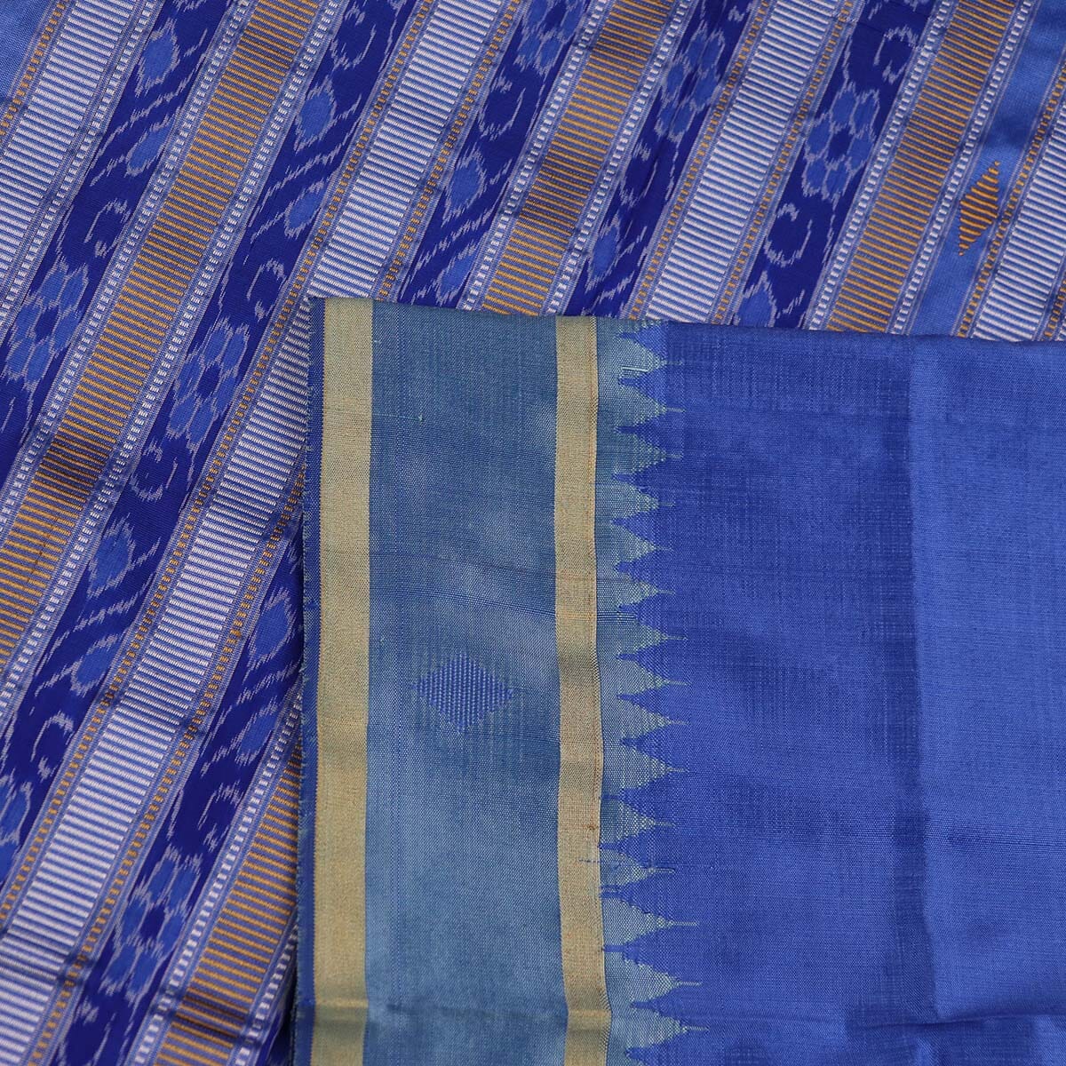 Handloom Sambalpuri Ikkat Silk Saree Handloom Saree_Sambalpuri Silk Priyadarshini Handloom 