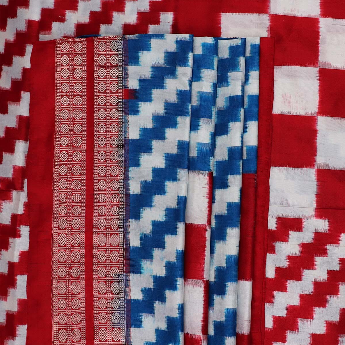 Handloom Sambalpuri Ikkat Silk Saree Handloom Saree_Sambalpuri Silk Priyadarshini Handloom 