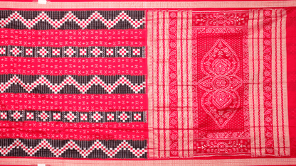 Handloom Sambalpuri Ikkat Silk Saree Handloom Saree_Sambalpuri Silk Priyadarshini Handloom 