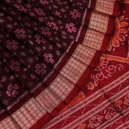 Handloom Sambalpuri Ikkat Silk Saree Handloom Saree_Sambalpuri Silk Priyadarshini Handloom 