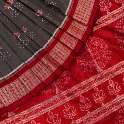 Handloom Sambalpuri Ikkat Silk Saree Handloom Saree_Sambalpuri Silk Priyadarshini Handloom 