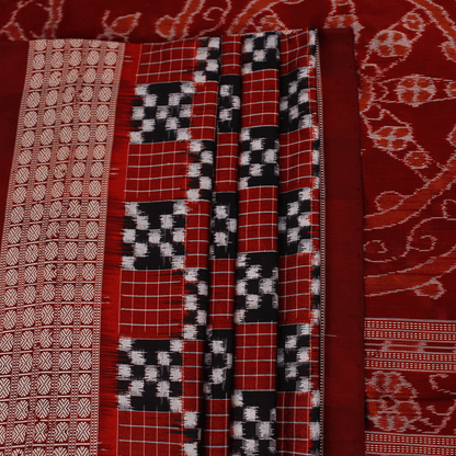 Handloom Sambalpuri Ikkat Silk Saree Handloom Saree_Sambalpuri Silk Priyadarshini Handloom 