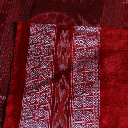 Handloom Sambalpuri Ikkat Silk Saree Handloom Saree_Sambalpuri Silk Priyadarshini Handloom 