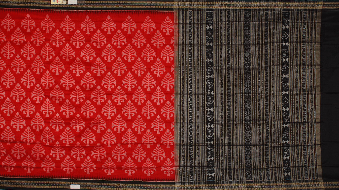 Handloom Sambalpuri Ikkat Silk Saree Handloom Saree_Sambalpuri Silk Priyadarshini Handloom 