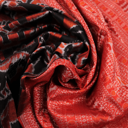 Handloom Sambalpuri Ikkat Silk Saree Handloom Saree_Sambalpuri Silk Priyadarshini Handloom 
