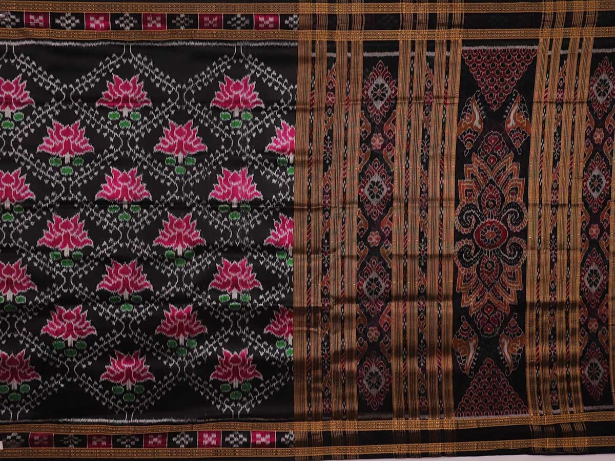 Handloom Sambalpuri Ikkat Silk Saree Handloom Saree_Sambalpuri Silk Priyadarshini Handloom 