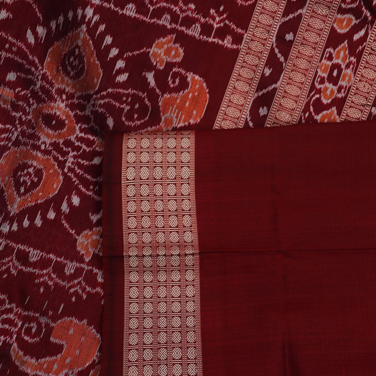 Handloom Sambalpuri Ikkat Silk Saree Handloom Saree_Sambalpuri Silk Priyadarshini Handloom 